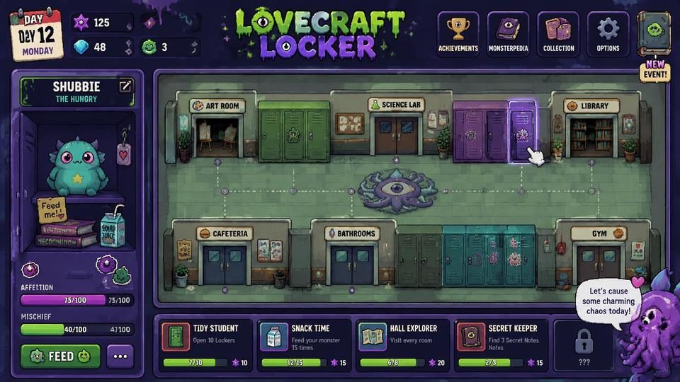 Lovecraft Locker 存档管理 实机截图 5